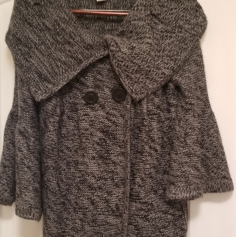 Beautiful Vertigo Paris shawl collar cardigan